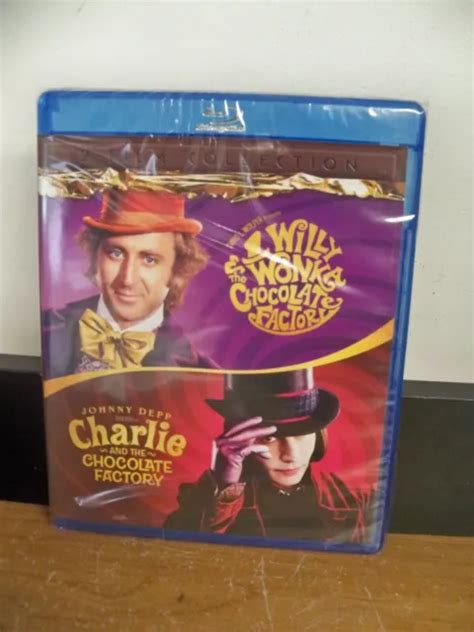 WILLY WONKA CHARLIE The Chocolate Factory 2 BLU RAY GENE WILDER