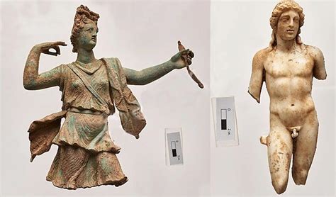 How Two Statues Of Twin Gods Artemis And Apollo Found A Home On Crete