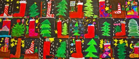 weihnachten im kunstunterricht in der grundschule 136s webseite weihnachten kunst