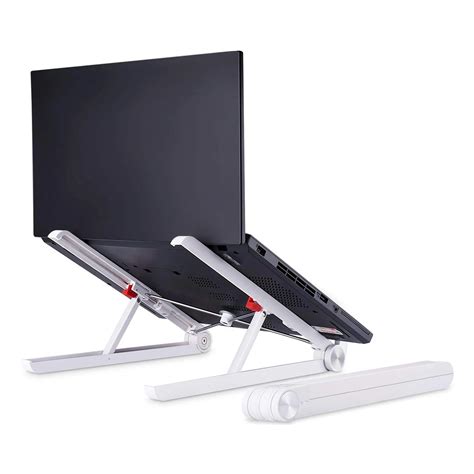 Adjustable Laptop Holder Portable Foldable Desktop Stand with Ergonomic