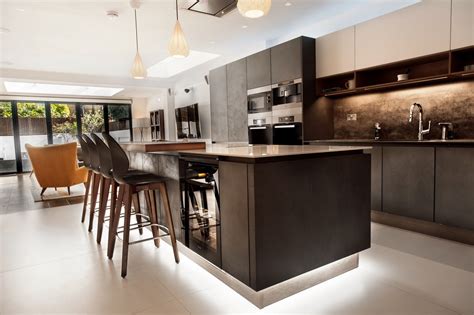 Luxury Contemporary Kitchen In Chiswick London Elan Kitchens