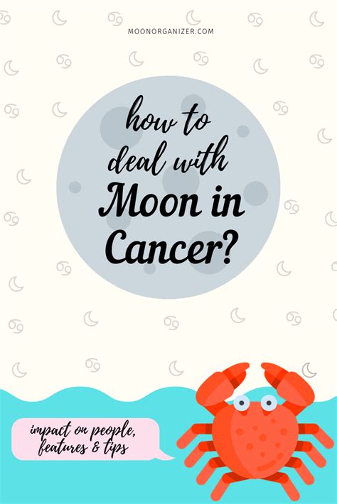 When they feel safe, this cancer doesn't mind getting out of their comfort zone and being the center of attention, says. Moon in Cancer - how to use it and how it affects people