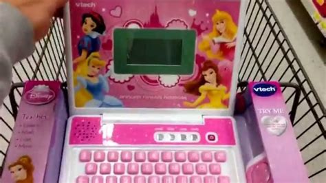Vtech Disney Princess Fantasy Notebook Electronic Laptop Toy Toy