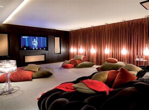 Great Home Theater Room My Decorative