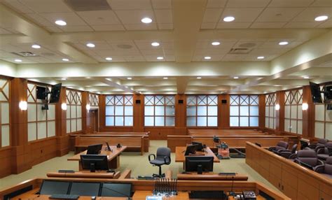 Courtroom Design Us District Court Development One Inc