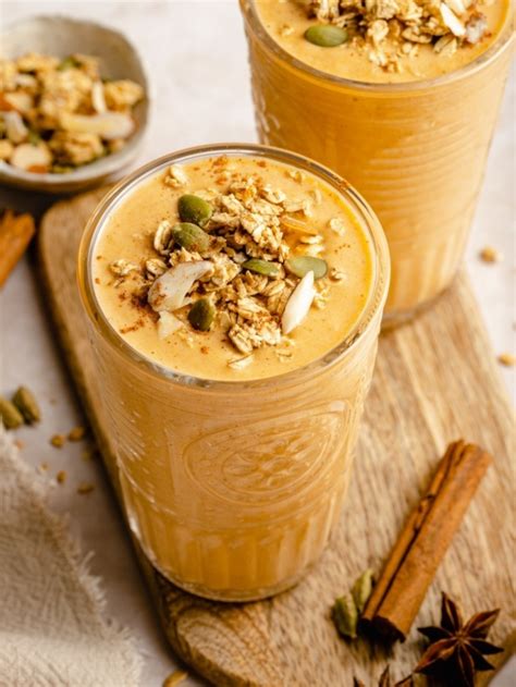 Chai Spiced Butternut Squash Smoothie Ambitious Kitchen