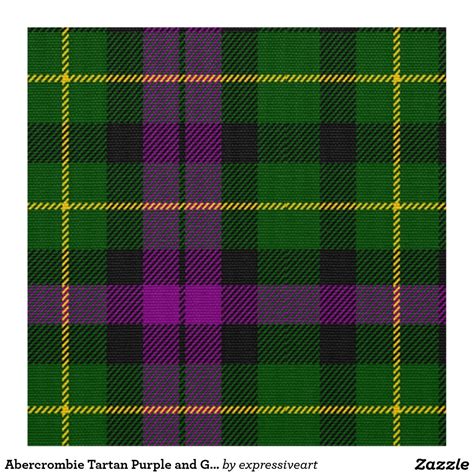 Abercrombie Tartan Purple And Green Plaid Fabric In 2021 Plaid Fabric