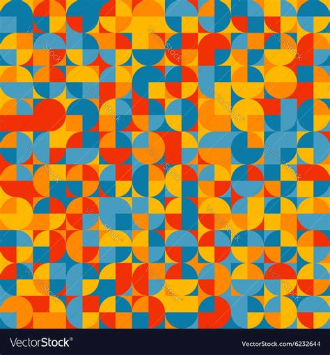 Colorful Geometric Pattern Royalty Free Vector Image