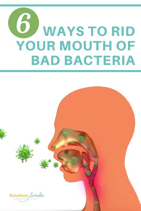 How To Get Rid Of Bad Bacteria In The Mouth 6 Ways To Inactivate The