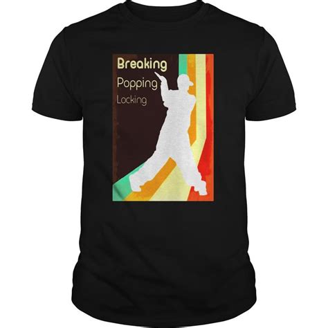 Breakdancing Popping Locking Shirt B Boy Street Dance Shirt T Shirt