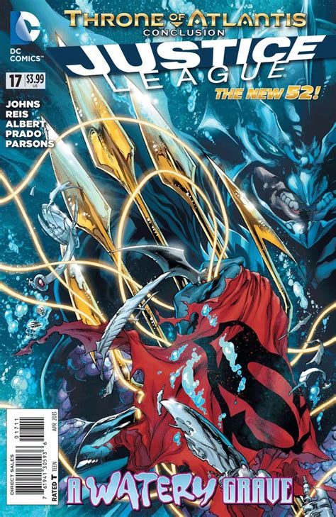 Exclusive Justice League 17 Ends With Someone In A Watery Grave
