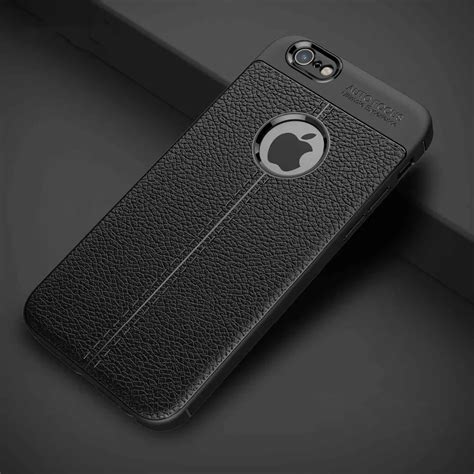 Kefu Luxury Leather Texture Case For Iphone 6 6s Case Soft Tpu Silicone