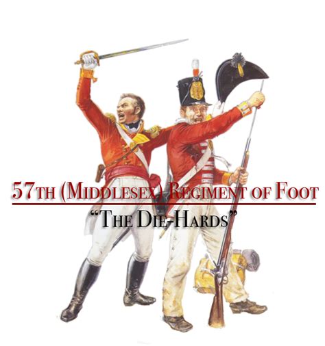 57th West Middlesex Regiment Of Foot The Die Hards Euna