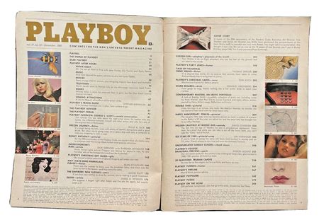 Playboy Magazine December 1980 Terri Welles Complete Missing Cover