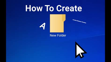 How To Create A Folder Youtube