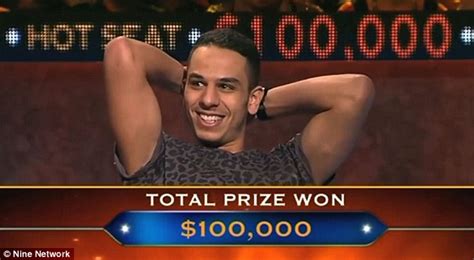 Millionaire Hot Seat Contestant Won 100k By Guessing Answers From Hosts Reactions Daily