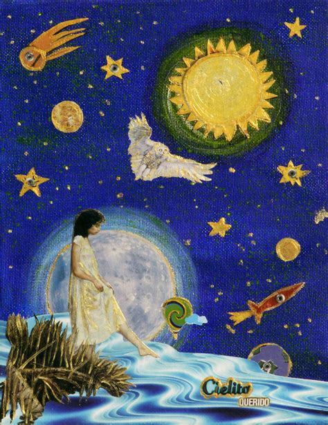 Cielito Querido Dear Little Heaven By Esther Besnier Collage With