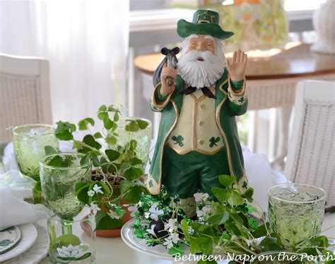 A St Patrick S Day Table Setting