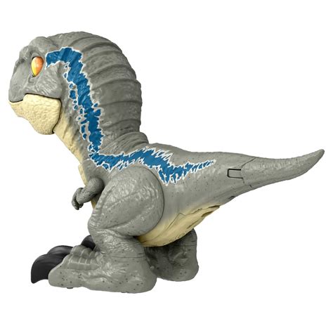 Mattel Jurassic World Toys Dominion Uncaged Rowdy Roars Velociraptor Beta Dinosaur Action Figure