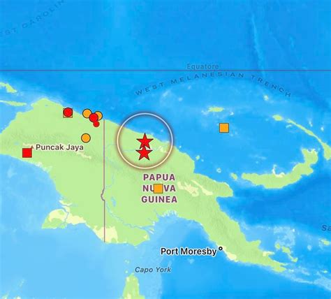 Violento Terremoto Colpisce La Papua Nuova Guinea