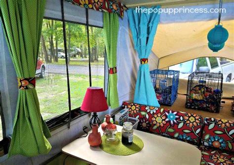 Christies Pop Up Camper Makeover The Pop Up Princess Tent Trailer