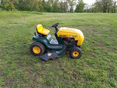 Mtd 42 Inch Yard Man Riding Lawn Mower With New Battery For Sale 450