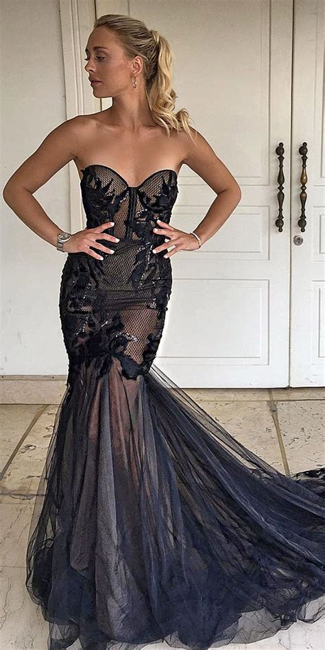 33 Beautiful Black Wedding Dresses That Will Strike Your Fancy Fancy