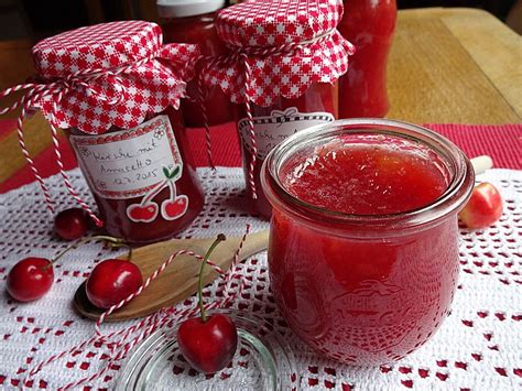 Kirschmarmelade mit Amaretto von tasmia Chefkoch