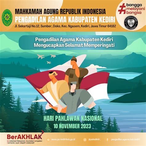 Selamat Hari Pahlawan Nasional 2023