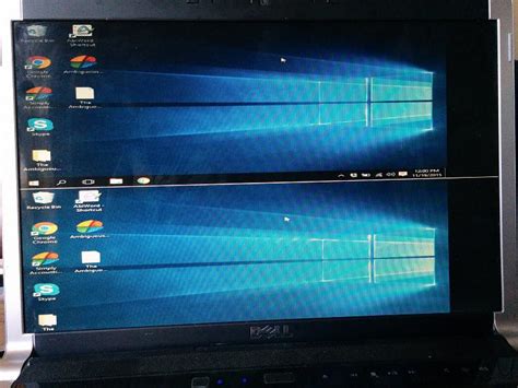 Display Problems Showing Split Screen Windows 10 Forums