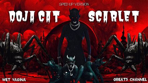 Doja Cat Wet Vagina Scarlet Album Speed Up Visualizer Youtube