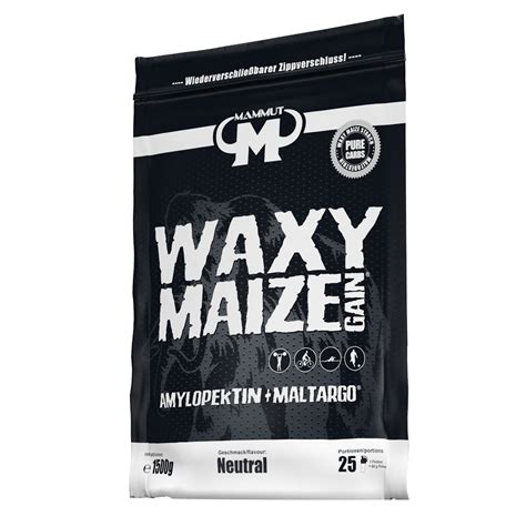 Waxy Maize Gain 1500g Amylopectin The Perfect Starch For Carb