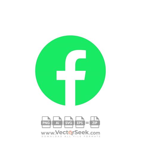 Green Facebook Icon Vector Ai Png Svg Eps Free Download
