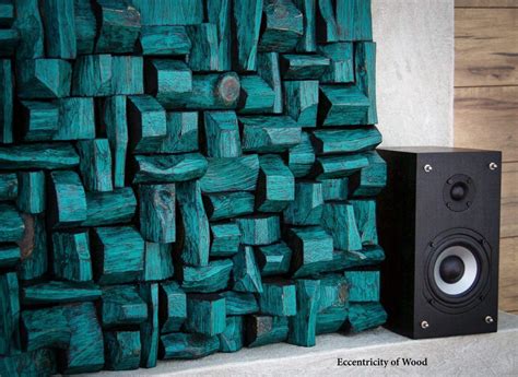 Wood Art Diffusive panel will bring a "wow" factor to your place