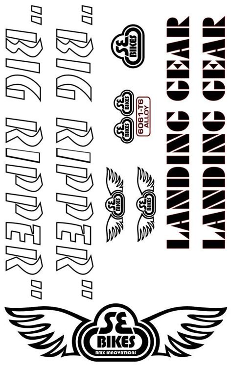 Se Racing So Cal Flyer Decal Kit For 24 With Landing Ph
