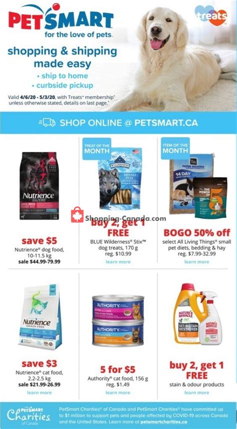 PetSmart Canada, flyer - (Special Offer): April 6 - May 3, 2020