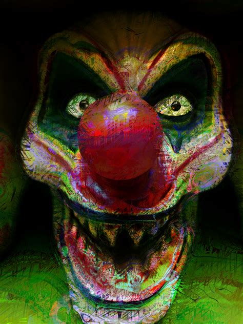 Demonic Clown Face Free Stock Photo Public Domain Pictures