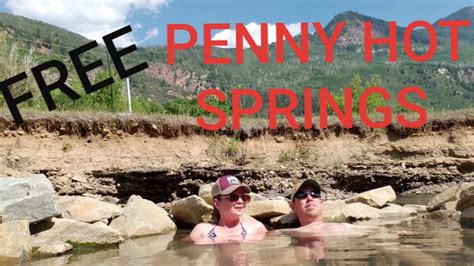 Stephanie Floats Down The River At Penny Hot Springs Colorado General