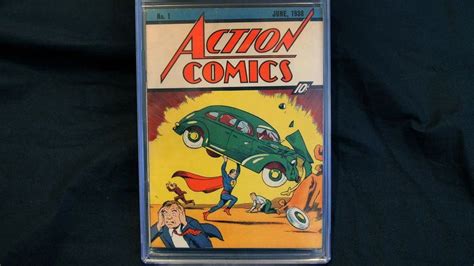 Rare Superman Comic Sells For Record 325m Bbc News