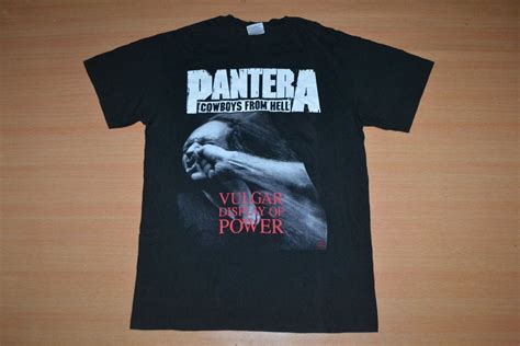 Vintage 1992 Pantera Vulgar Display Of Power Concert Tour Etsy