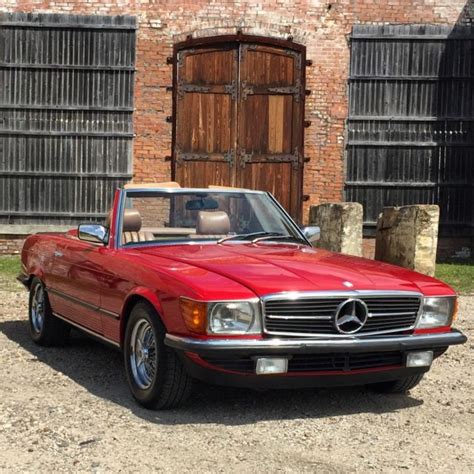 The champion that could have been wrc prepped mercedes be. Mercedes-Benz SL-Class Convertible 1980 RED For Sale ...