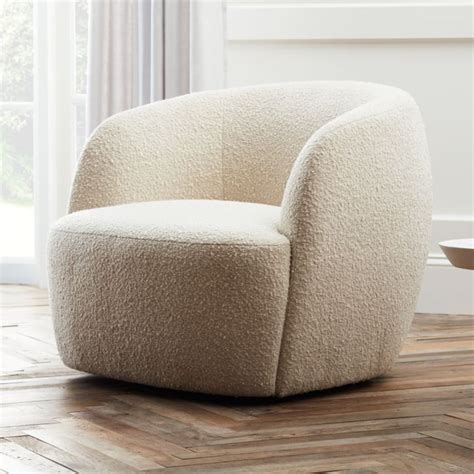 Cb2 Gwyneth Ivory Boucle Chair Best Sherpa Furniture Pieces 2021 Popsugar Home Uk Photo 23
