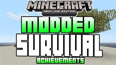 Minecraft Xbox One Edition Modded Survival Unlock All