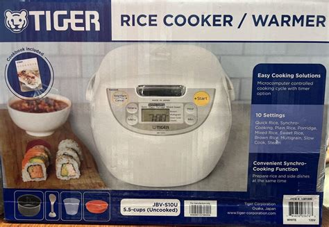 Tiger Jbv S U Cup Micom Rice Cooker Warmer New Sealed