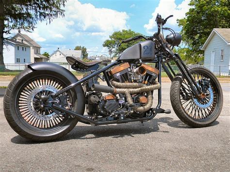 Custom Harley Bobber For Sale Custom Motorcycle