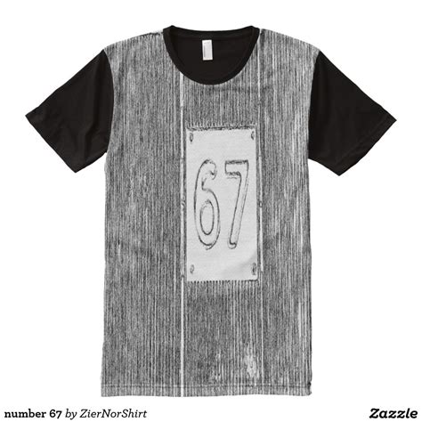 Number All Over Print T Shirt Zazzle Com Camisetas Estampadas Camisas Camisas Estampadas