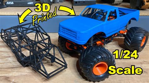 3d Printed Micro Rc Monster Truck Part 2 Youtube