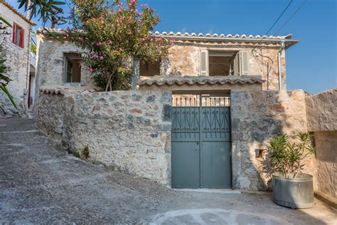 Greek Village House In Kardamyli Greece