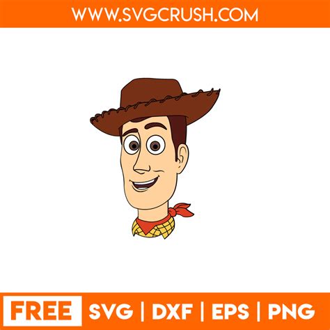 Woody Face Svg Toy Story Svg Woody Toy Story Svg Png Dxf Eps Cricut