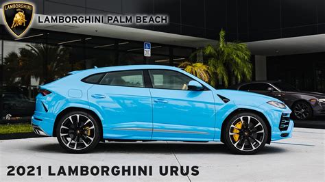 2021 Lamborghini Urus Blu Cepheus Lpb Youtube